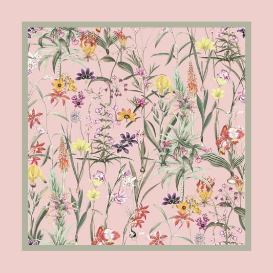 STOCK Set servilletas Fiori Rosa