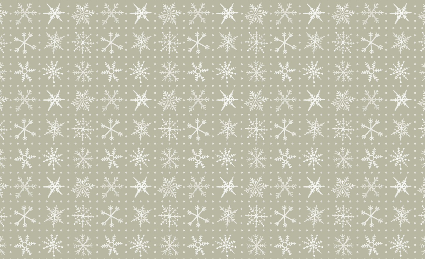 Mantel Snowflakes
