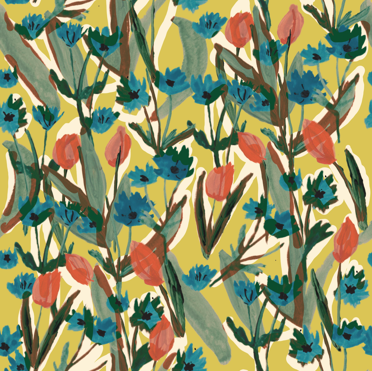 Camino de mesa Tulip