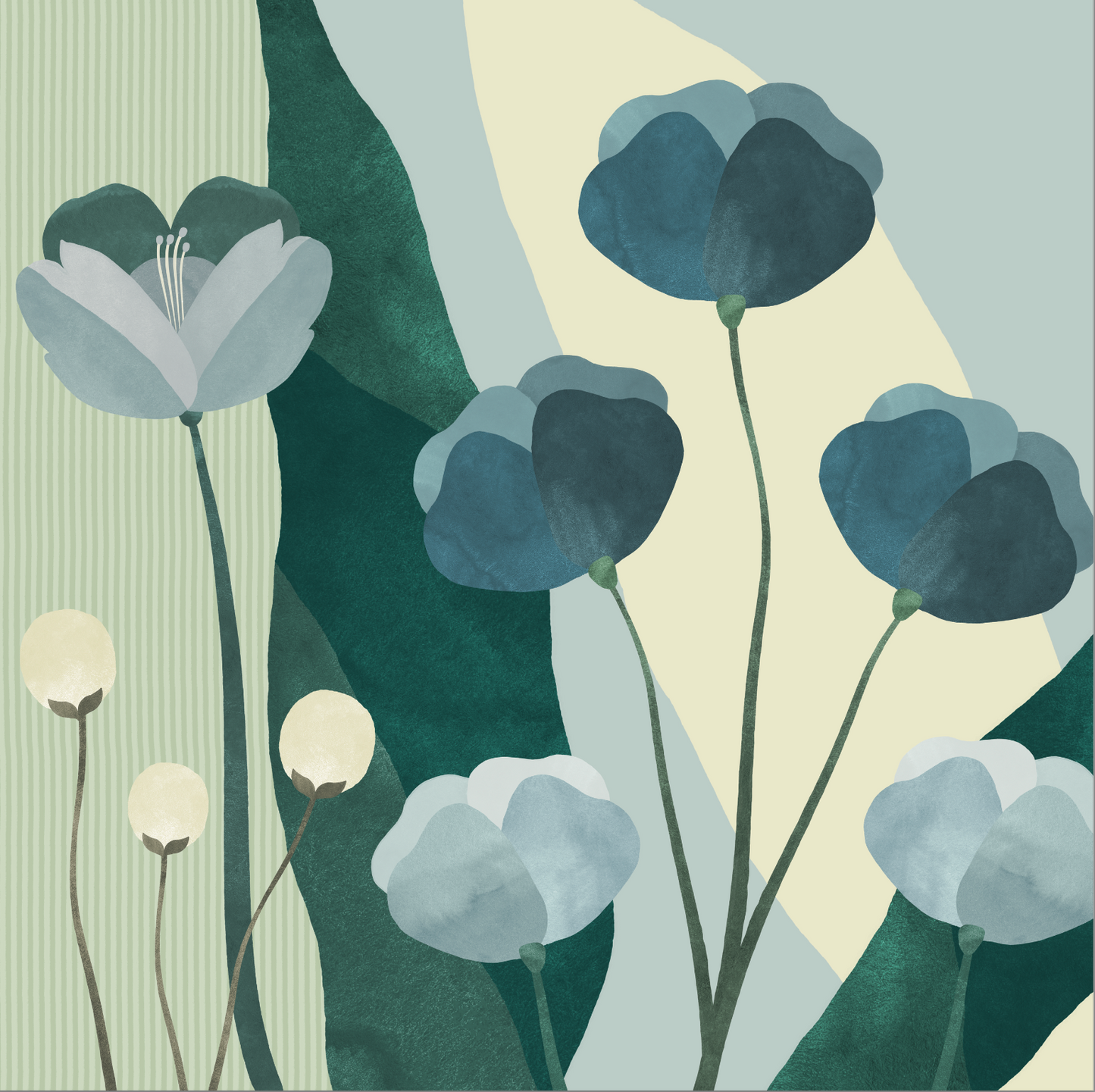 STOCK Set servilletas Azulene