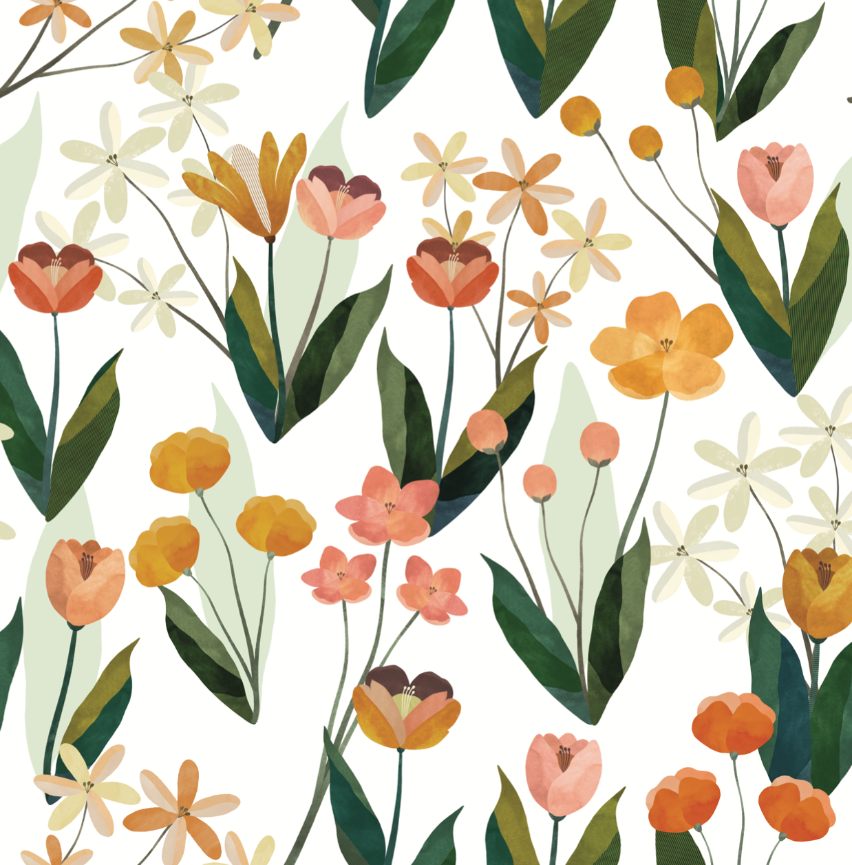 Set servilletas Garden