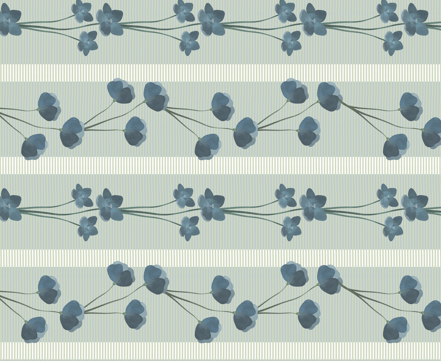 Camino de mesa Azulene