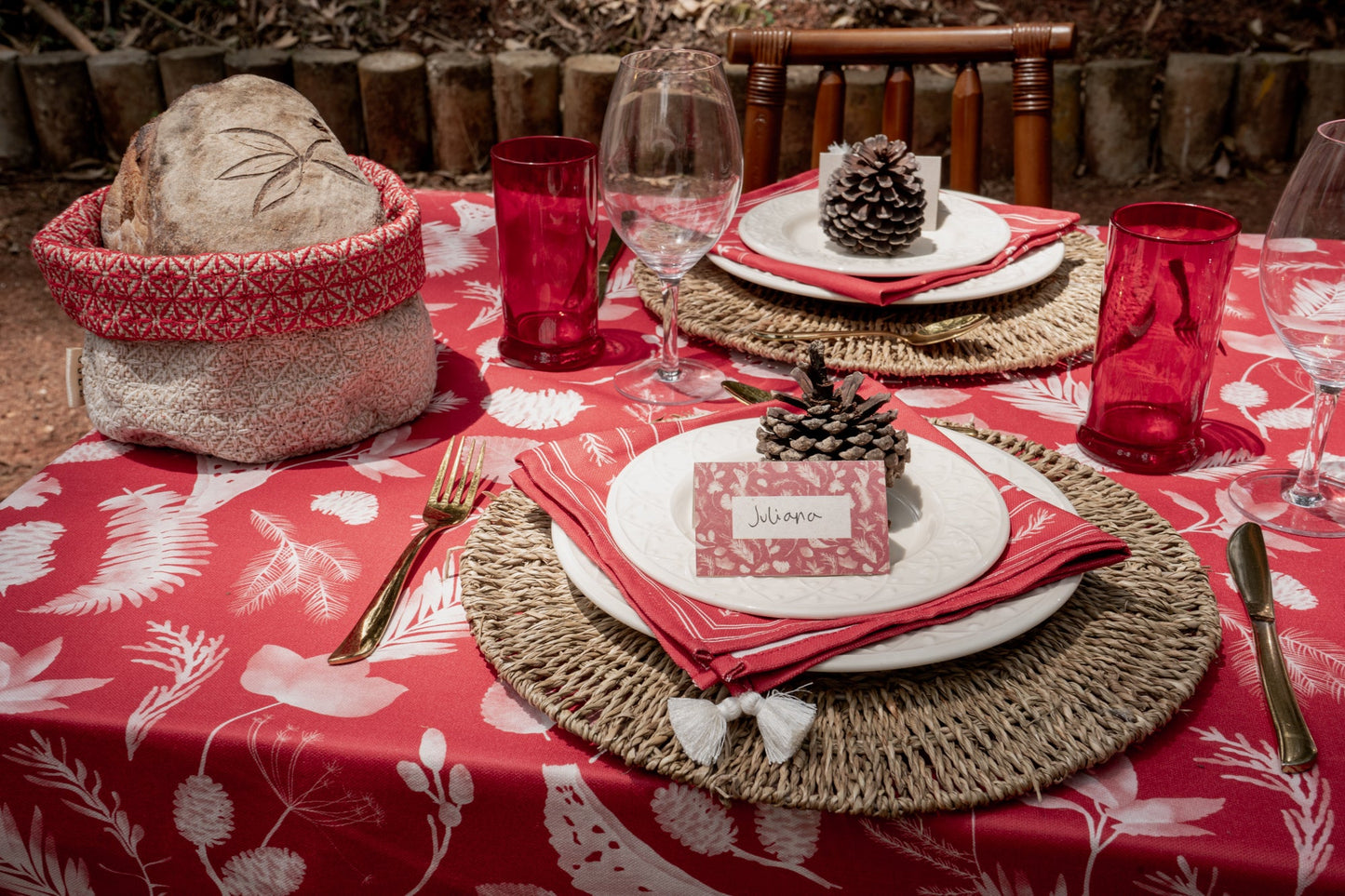 KIT Cestas Navidad + Marca puestos