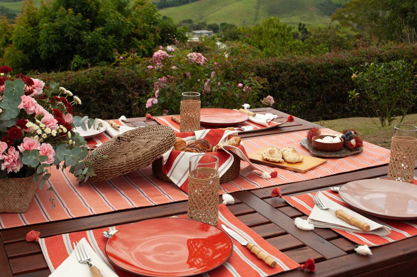 Set individuales Terracotta