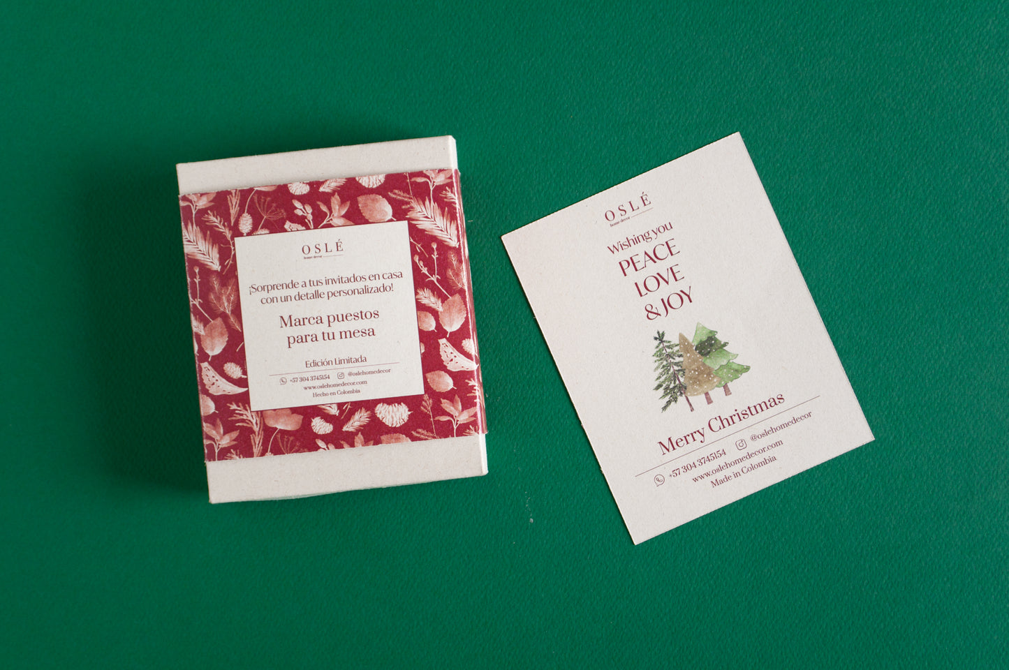Kit Mantel Santa + Regalo