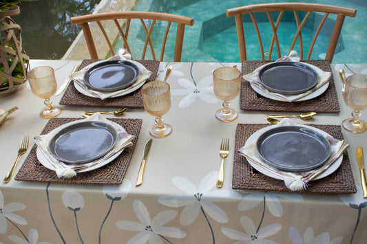 Kit Mantel Magnolia + Servilletas