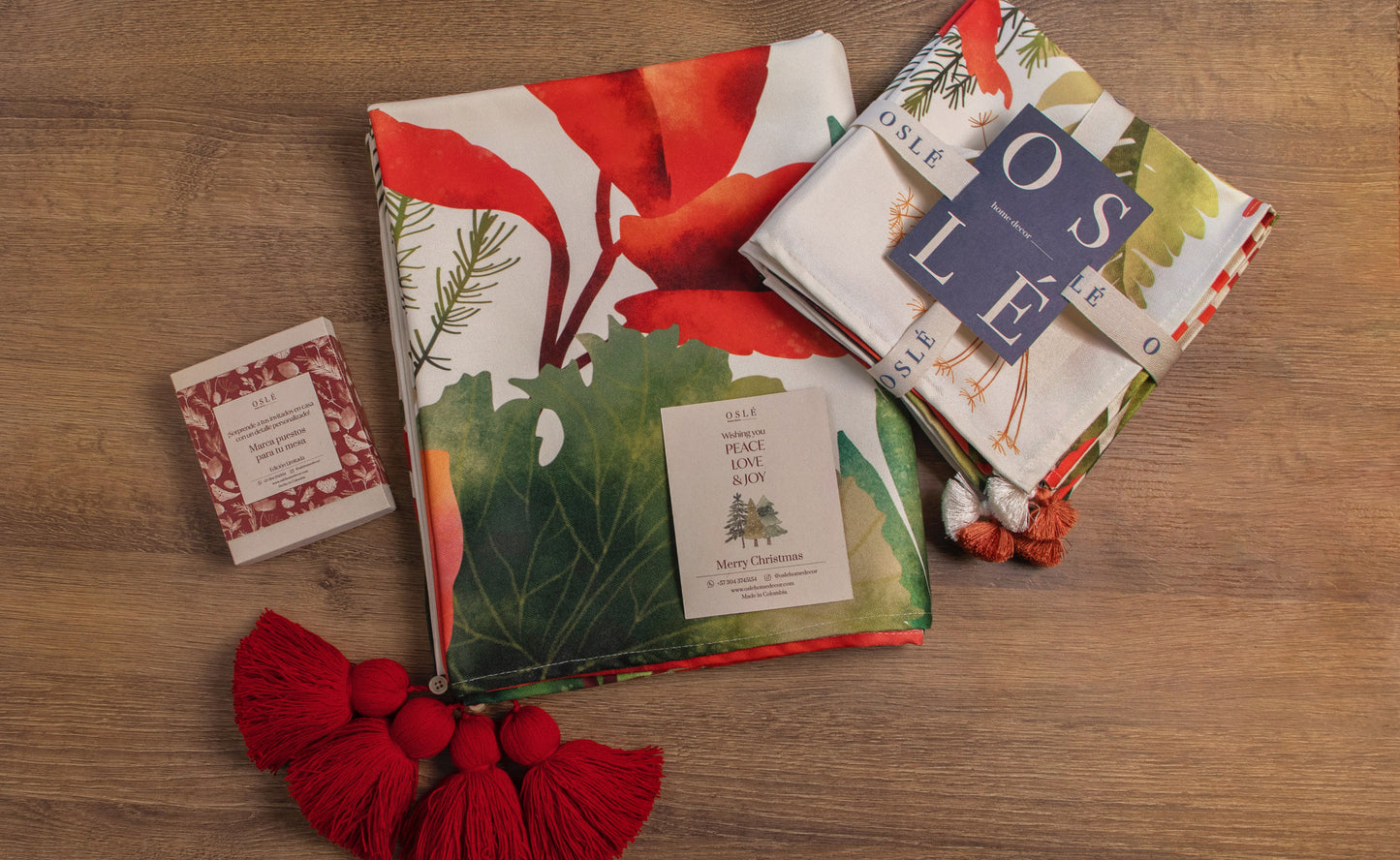 Kit Mantel Evergreen + Regalo