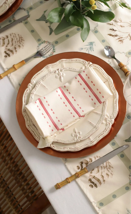 STOCK Set servilletas Red Line - OSLÉ home decor