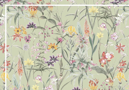 Mantel Fiori verde - OSLÉ home decor