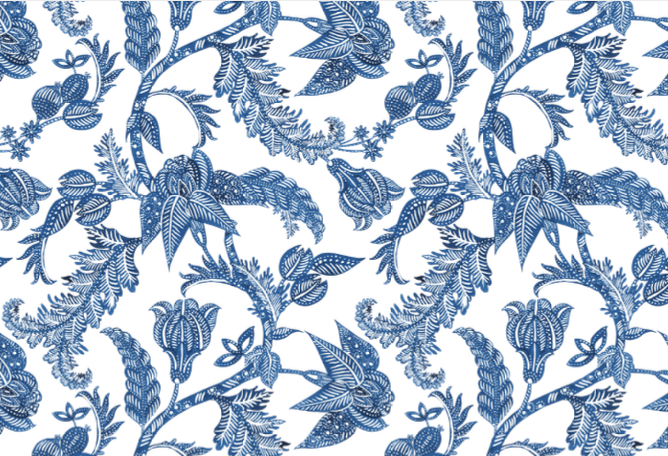 Camino de mesa Costa blu