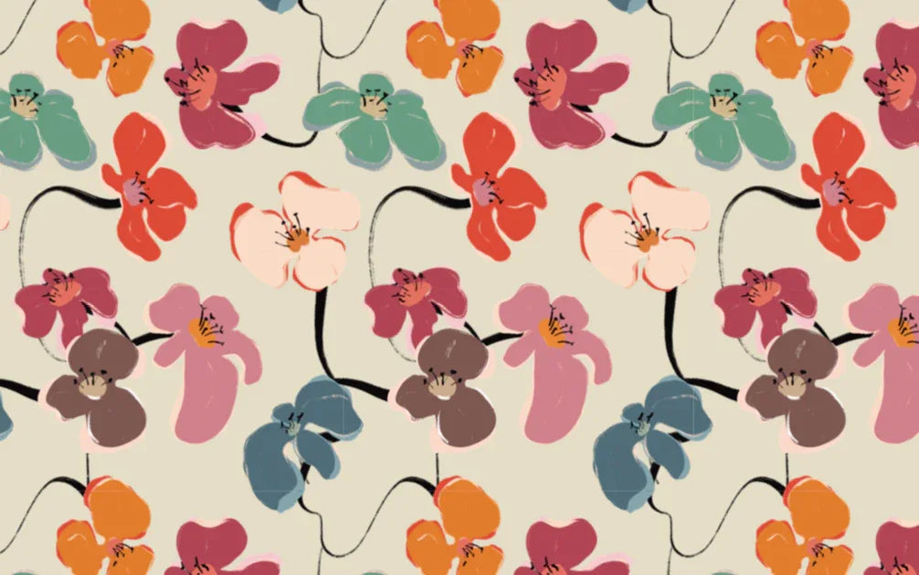 Camino de mesa Retro Flower - OSLÉ home decor