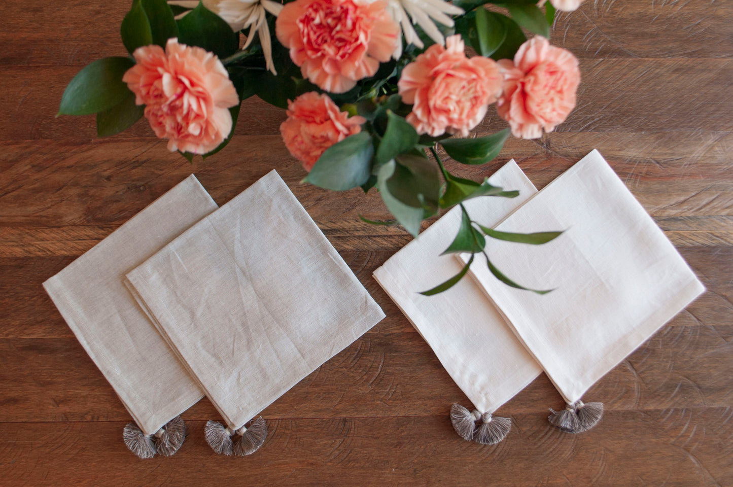 Set servilletas Lino - Gris