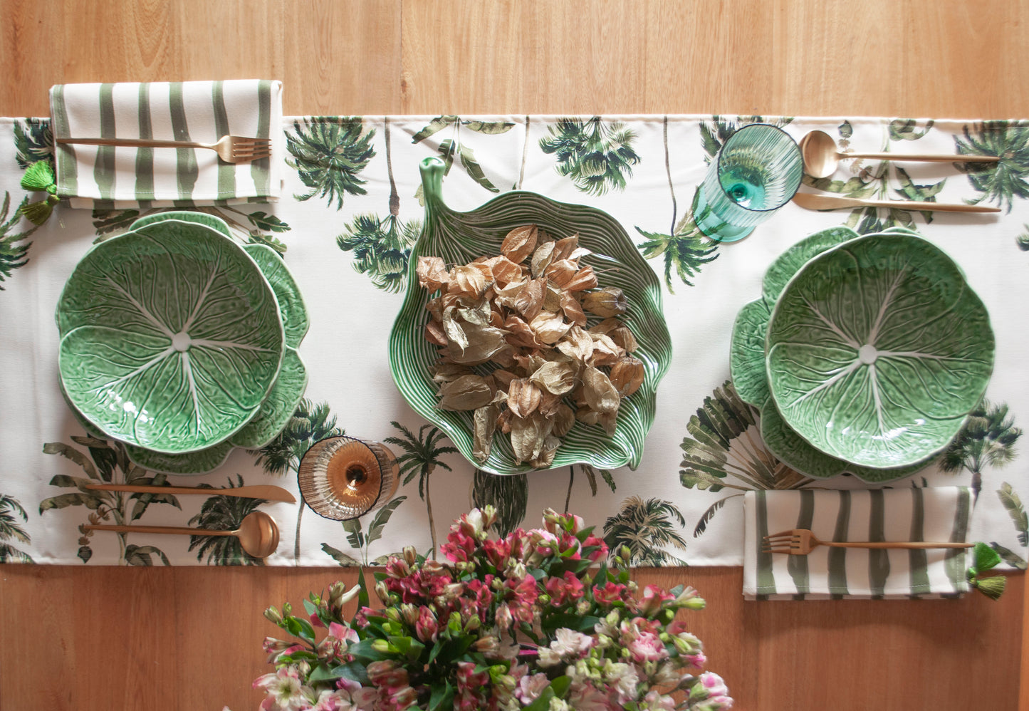 Camino de mesa Palmeira