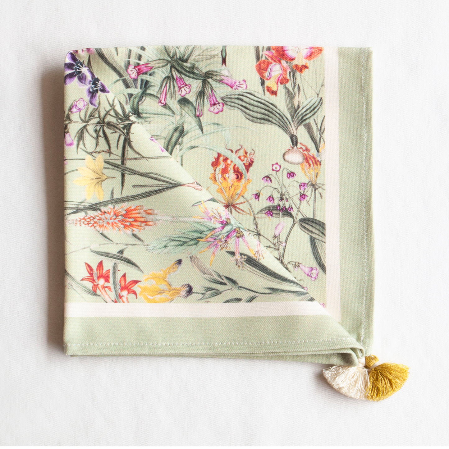 Set servilletas Fiori verde