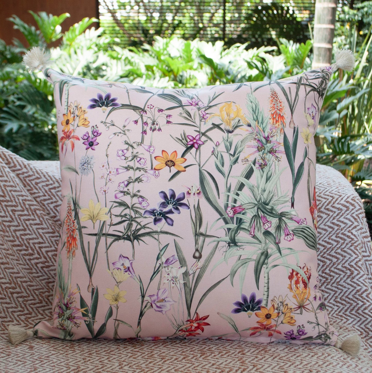 Cojín Fiori rosa - OSLÉ home decor
