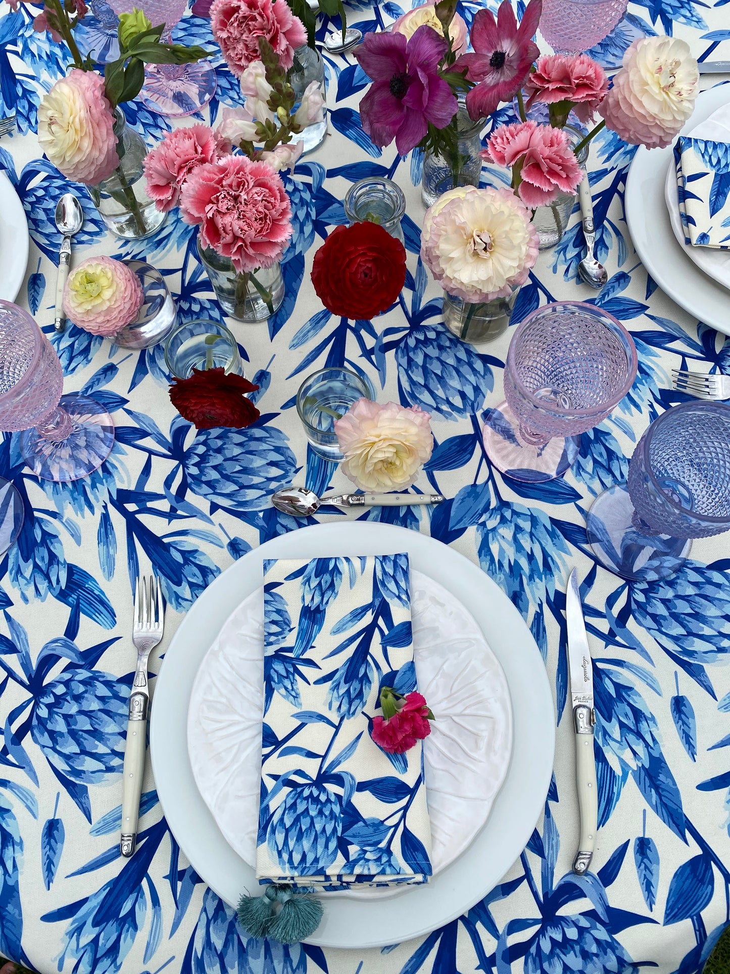 Set servilletas Heliconia