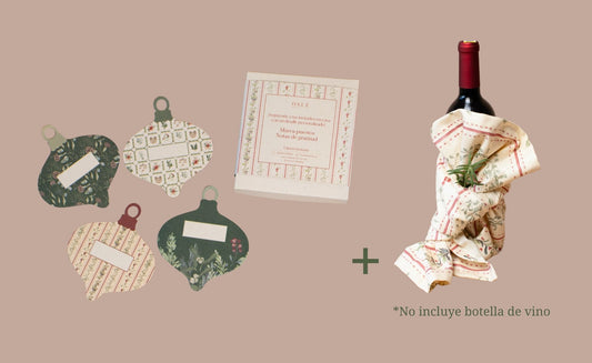 Kit Marca puestos + Lazo Navideño