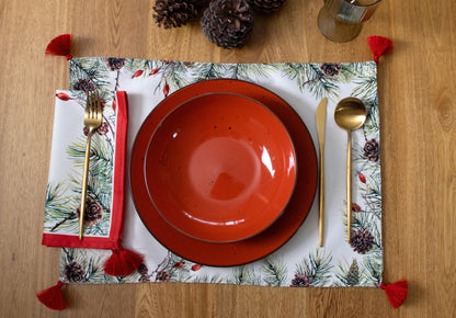 Set individuales Rosso