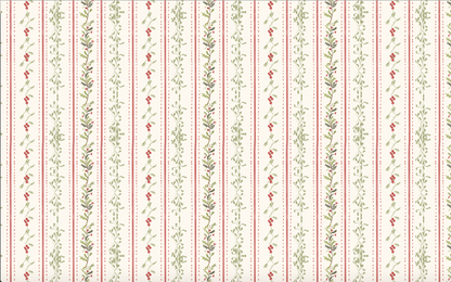 Lazo Navideño / Carpeta decorativa Berryline