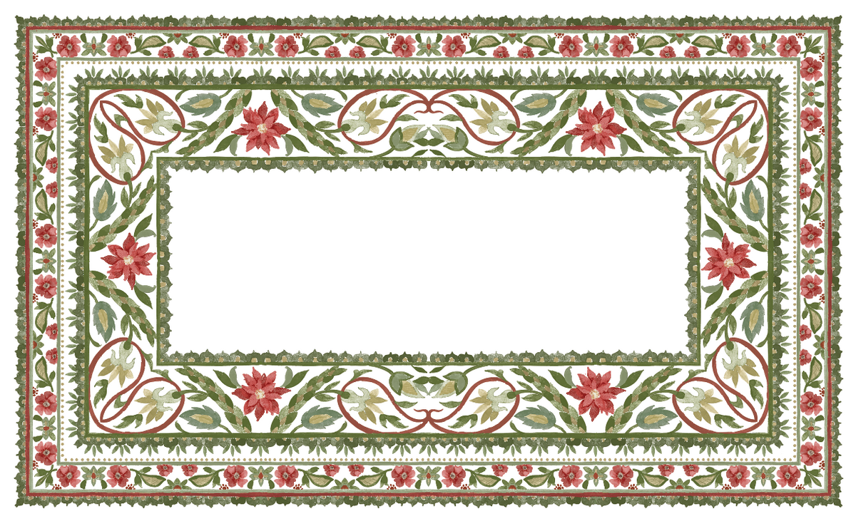 Kit Mantel Holiday Garden