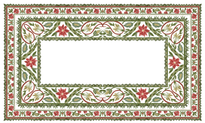 Kit Mantel Holiday Garden