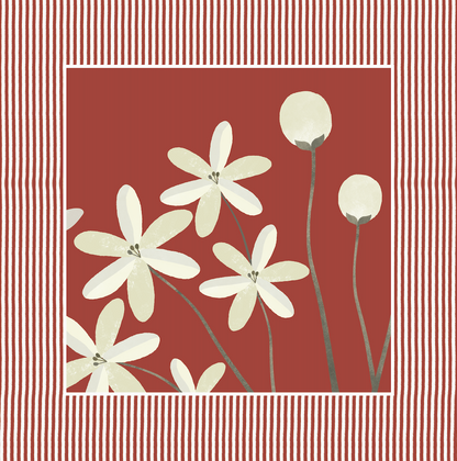 Set servilletas Red Magnolia