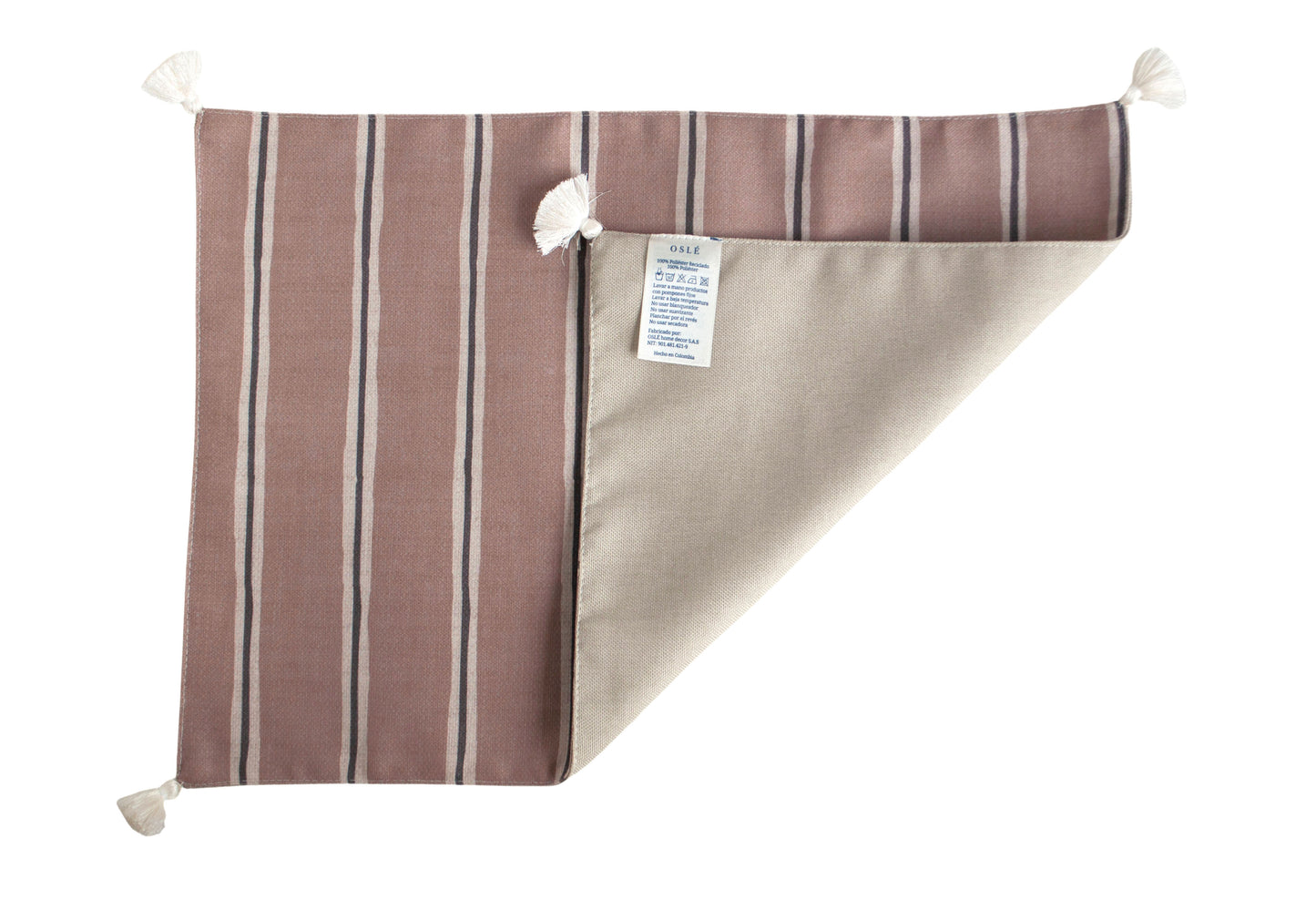 Set individuales Taupe