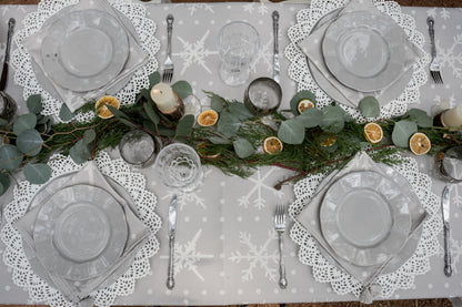 Mantel Snowflakes