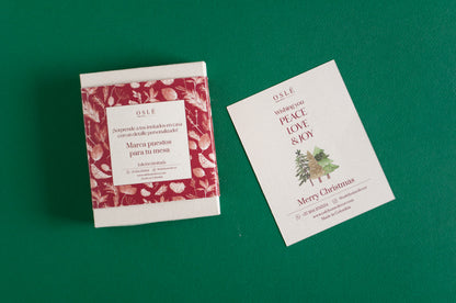Kit Mantel Santa + Regalo