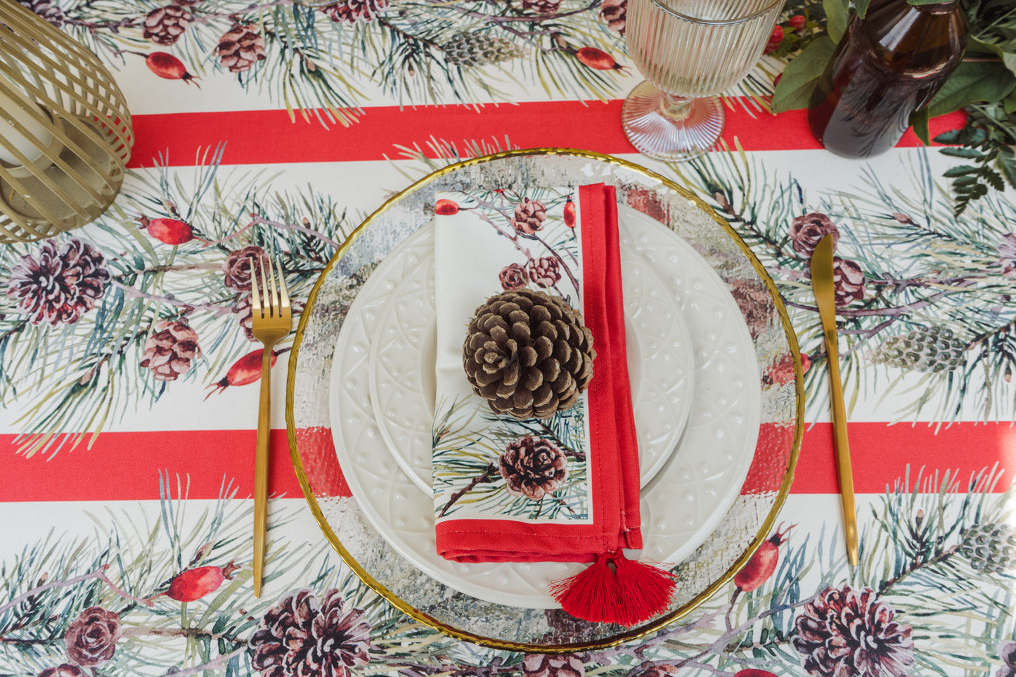 Mantel Rosso