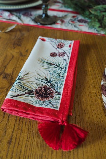 Set servilletas Rosso