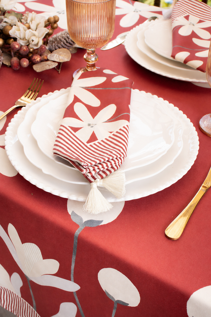 Set servilletas Red Magnolia