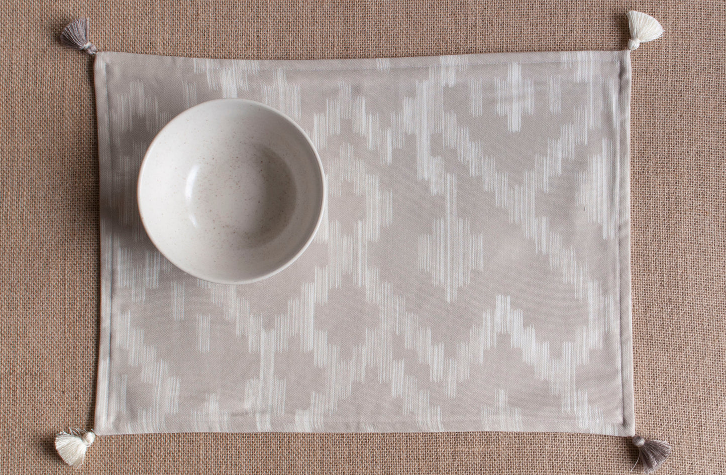 Set individuales Cala beige