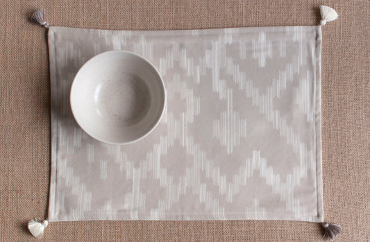 Set individuales Cala beige