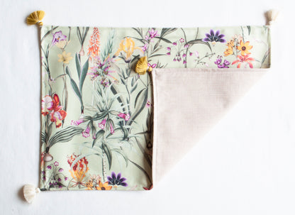 Set individuales Fiori verde