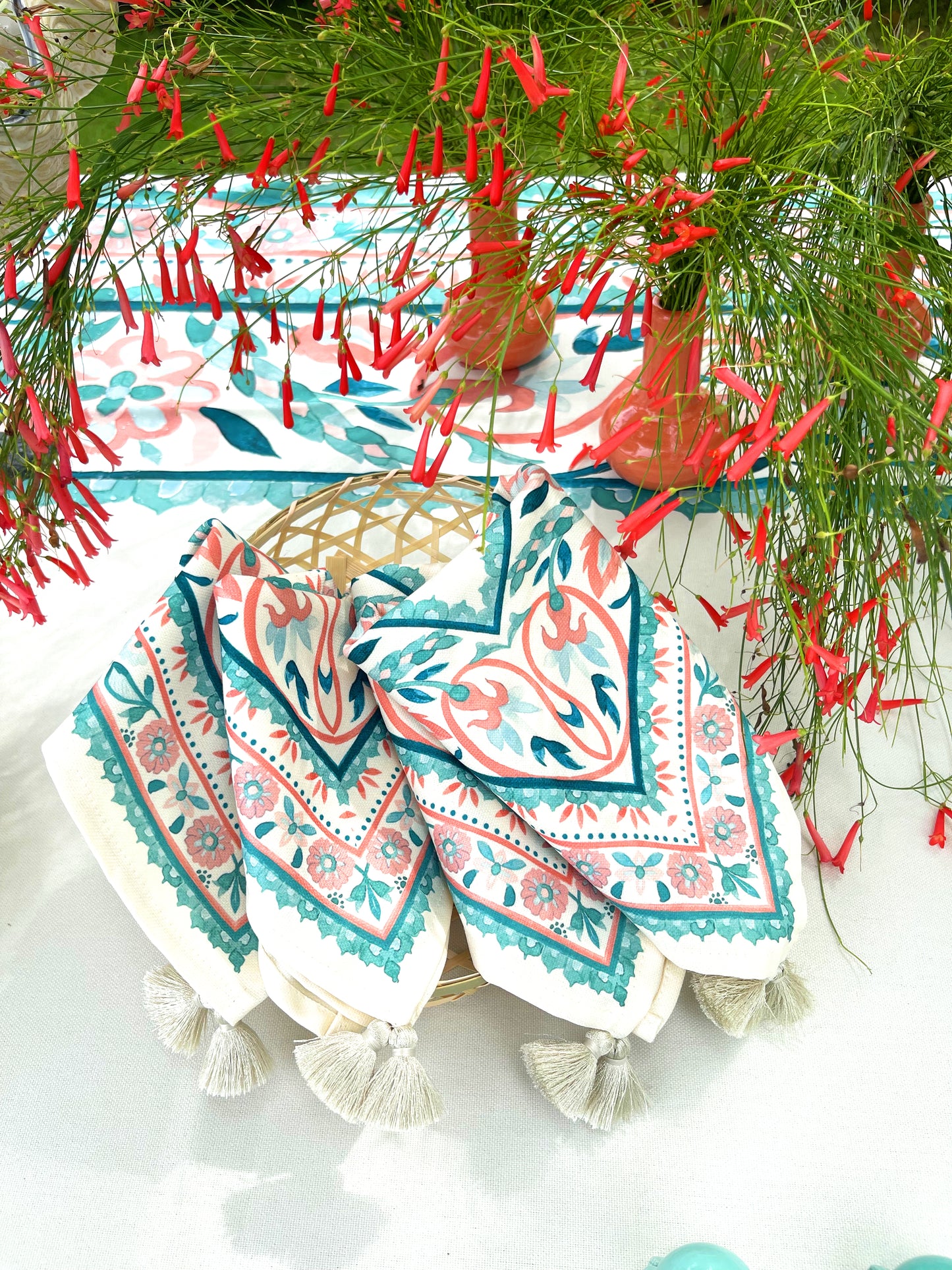 Set servilletas Aqua
