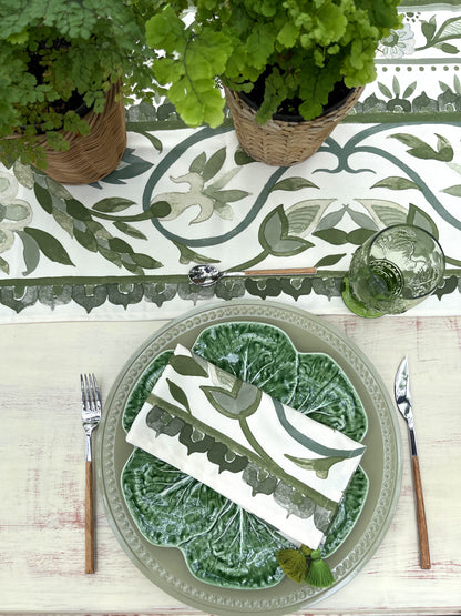 Set servilletas Jade