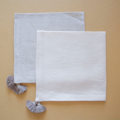 Set servilletas Lino - Gris