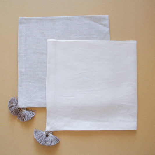 Set servilletas Lino - Gris
